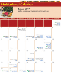 Electronic Multicultural Calendar