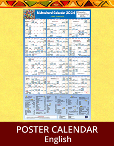 2024 Poster Multicultural Calendar
